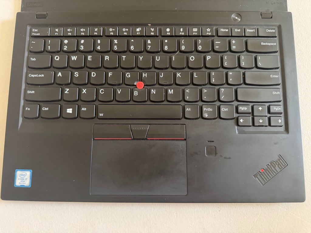 Lenovo ThinkPad X1 Carbon Gen 6 Laptop Intel Core i7-8650U 16GB RAM – No SSD