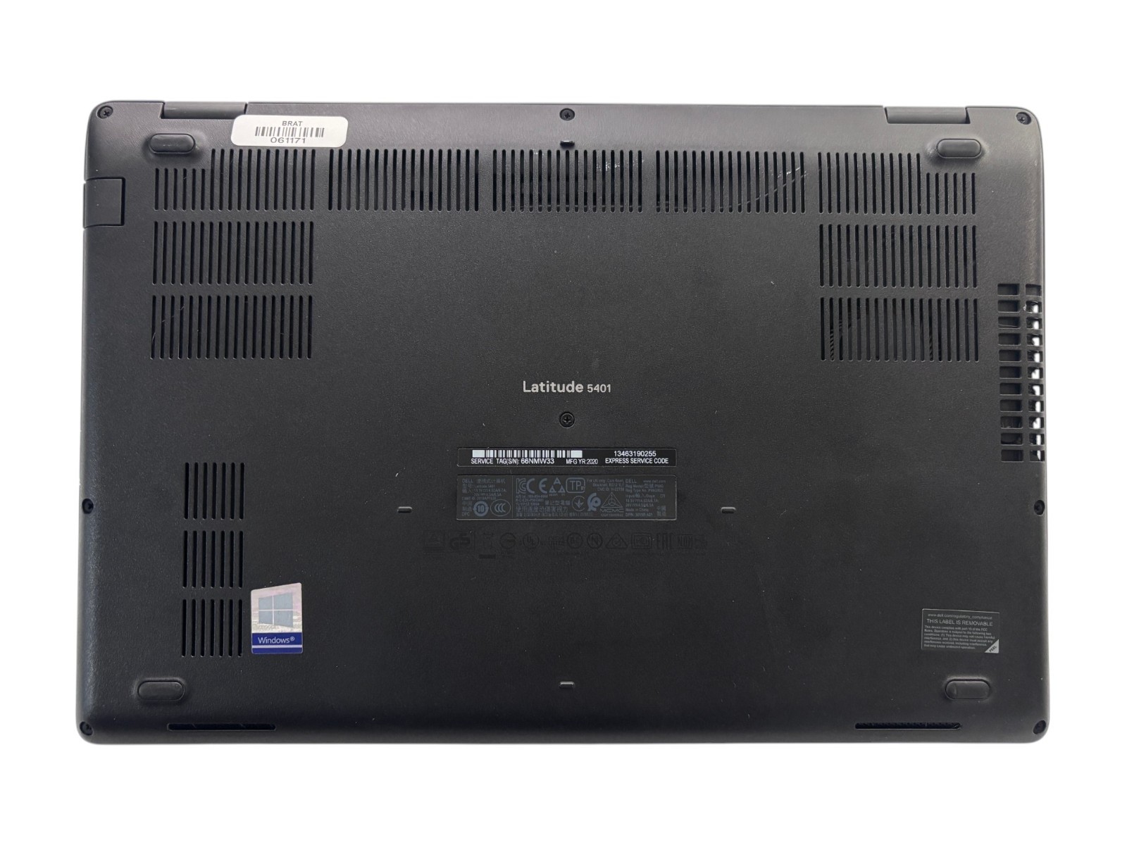 Dell Latitude 5401 – 14″ FHD, 2.6GHz i7, 16GB RAM, 256GB SSD, Windows 11