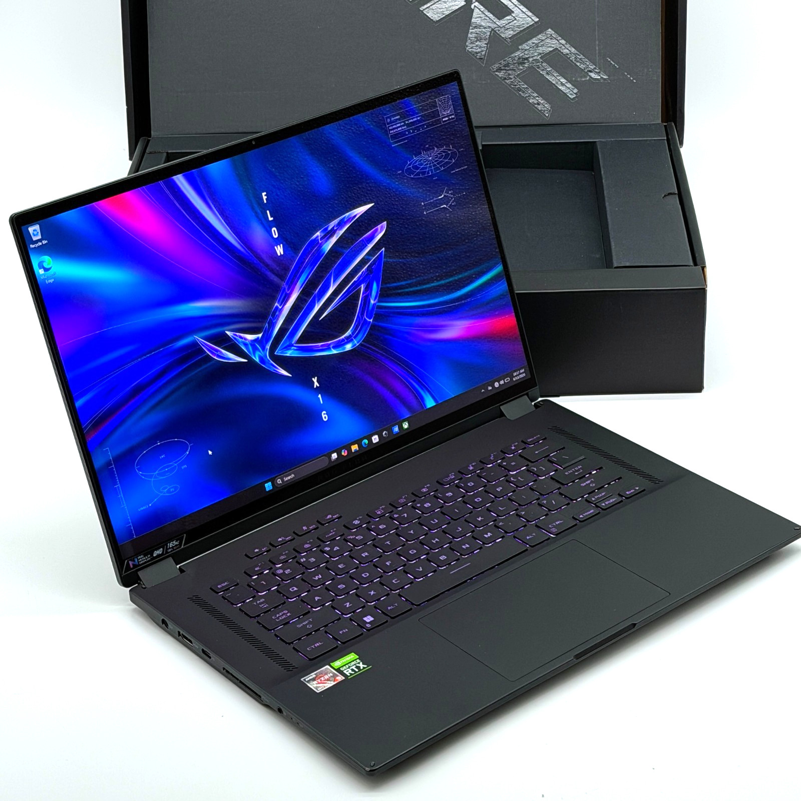 ROG Flow X16 GV601 16 QHD+ TOUCH 3.3GHz Ryzen 9 *UPGRADED 32GB RAM* RTX 3060