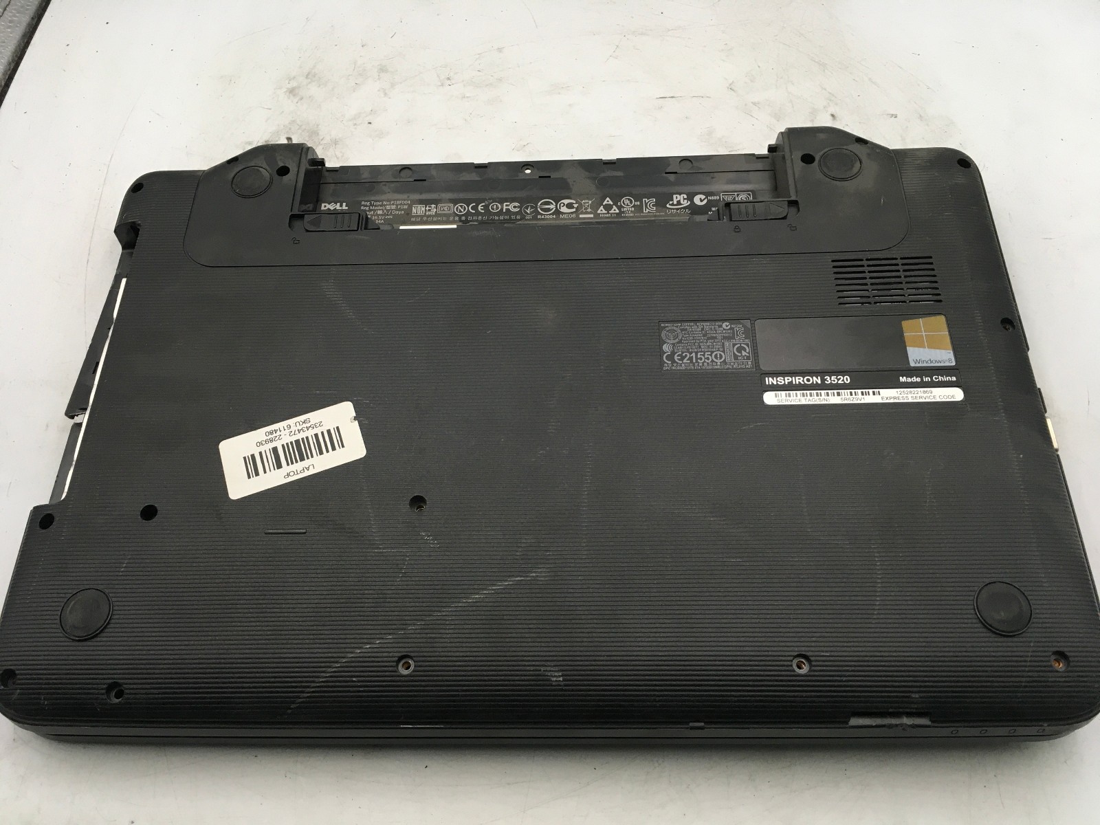 DELL INSPIRON 3520 – FOR PARTS – INTEL CORE I3 – 4GB RAM – 15″ – READ DESC – BB