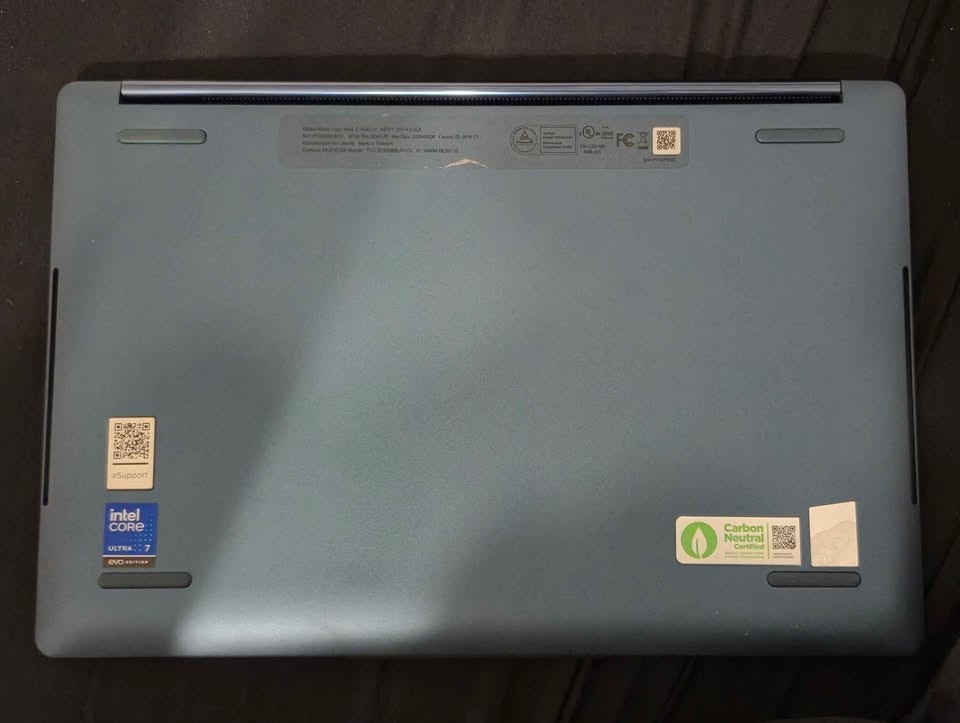 Lenovo Yoga Book 9i 14” 2.8K Dual Screen OLED Laptop Ultra 7 255H 16GB 1TB Teal