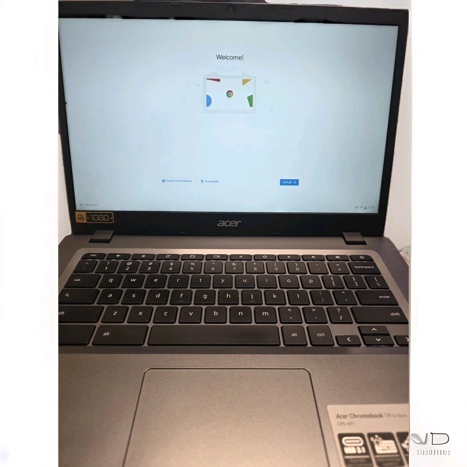 Acer Chromebook 14 N15Q13 i5 6200U 8GB RAM 32GB SSD 1080P LCD CP5-471-581N