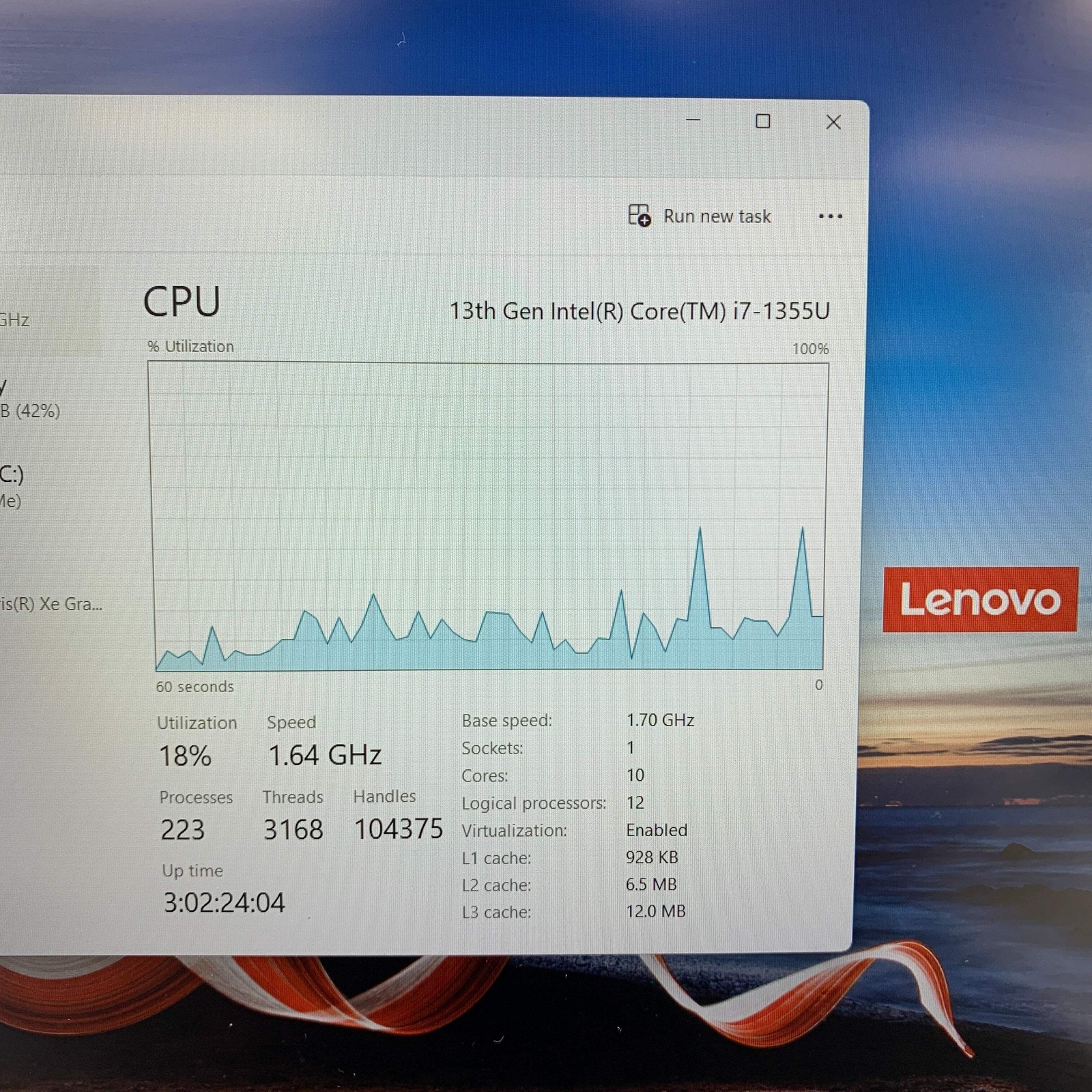 Lenovo ThinkPad E16 Gen 1 16″ i7-1355U 1.7GHz 16GB RAM 512GB SSD
