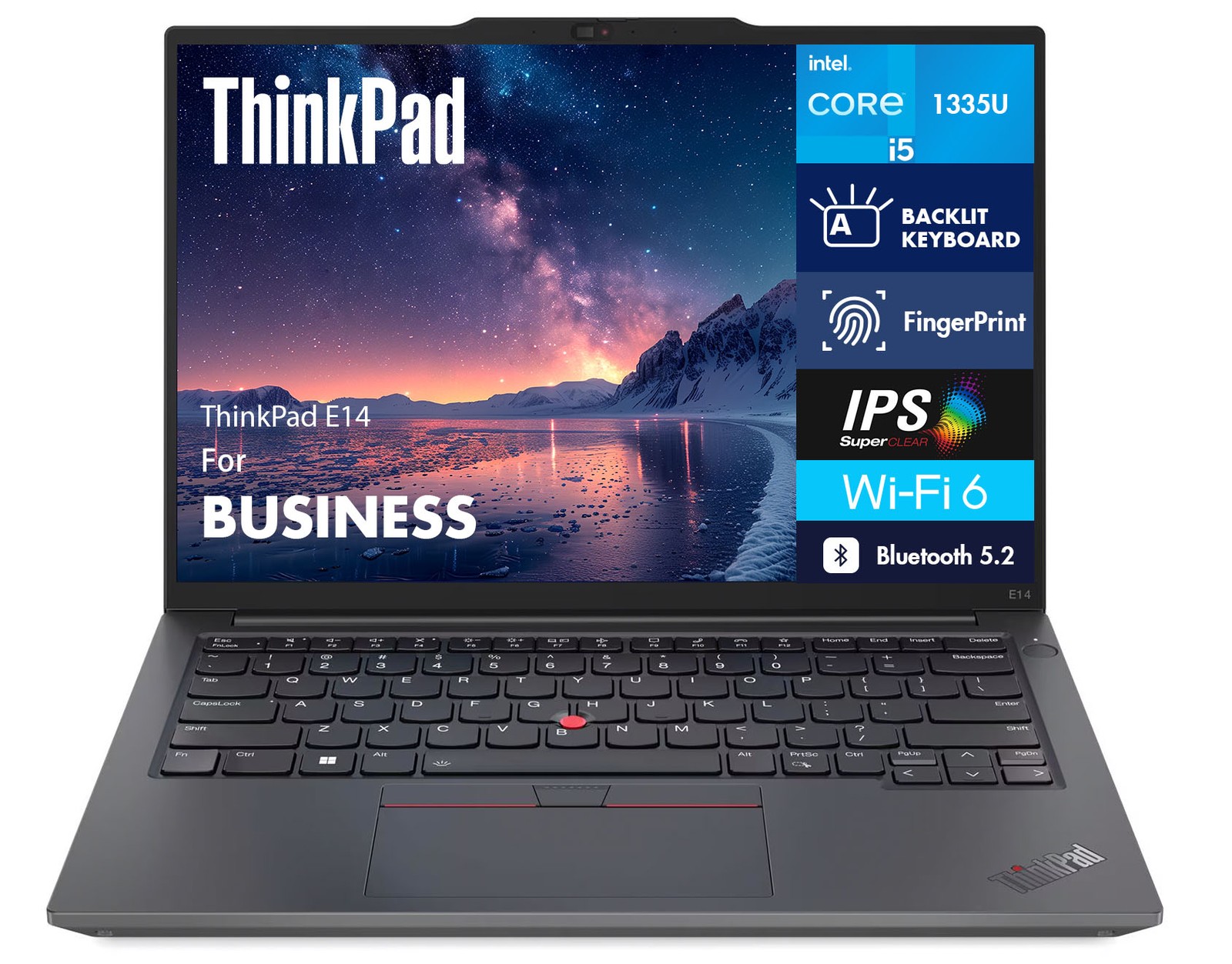 Lenovo ThinkPad 14.0″ 1920×1200 Intel i5-1335U 16GB RAM 512GB SSD Windows 11 Pro