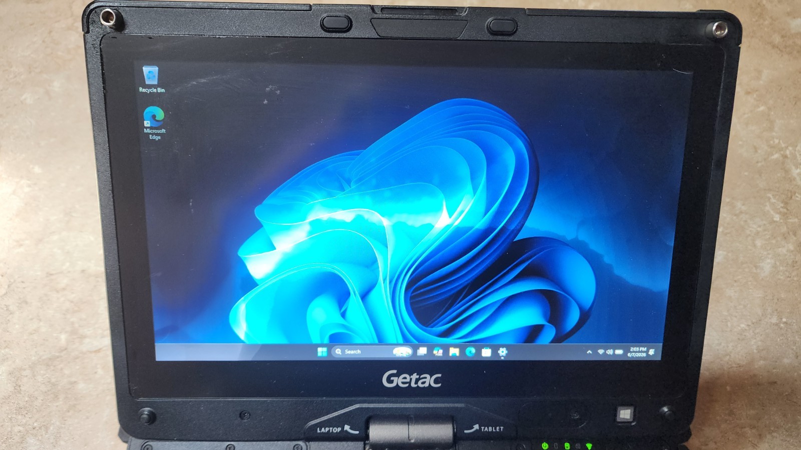 5x Lot 2-in-1 Getac V110 G2 11.6″ Touch Tablet PC i5-5200U 128GB SSD 8GB RAM