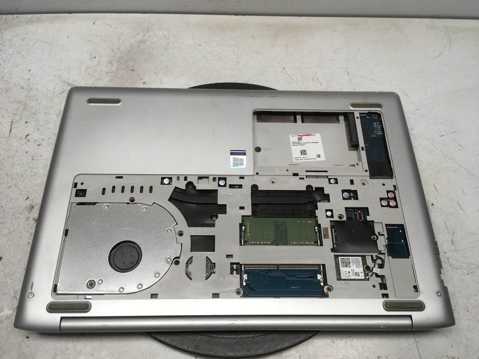 HP ProBook 450 G5 Intel i5-8250U 1.6GHz 4 GB NO HDD No Batt
