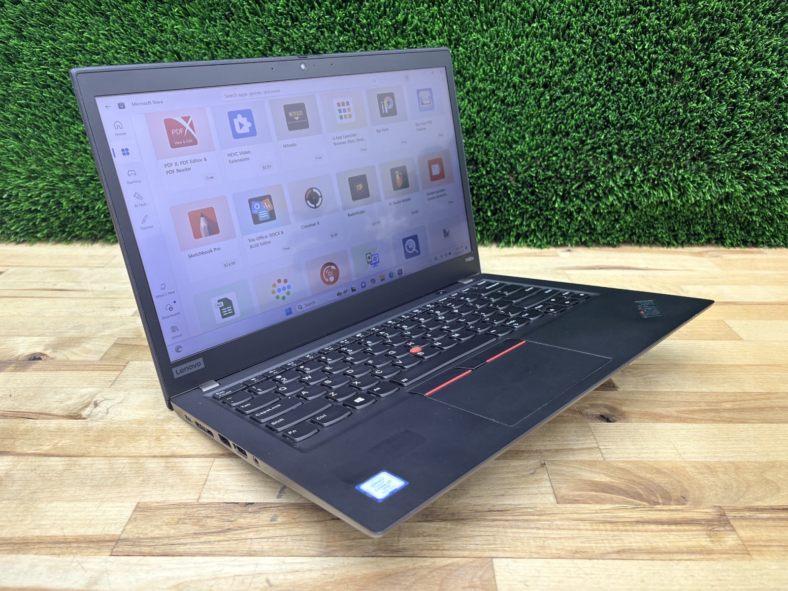 Lenovo ThinkPad T490s Intel i7-8th Gen 1.90GHz 16GB RAM 256GB SSD Windows 11 P*