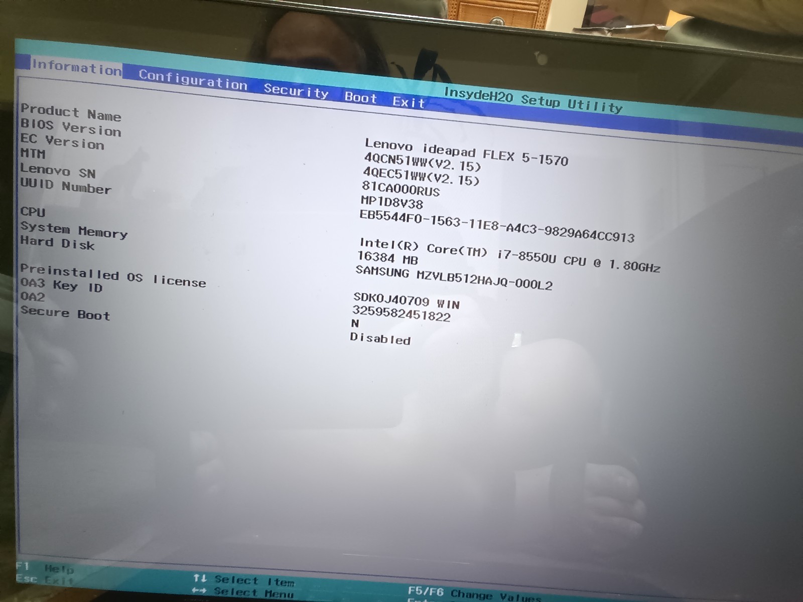 Lenovo IdeaPad Flex 5-1570 15.6″ FHD Touch i7 / 16GB / 512GB / MX130 / W11
