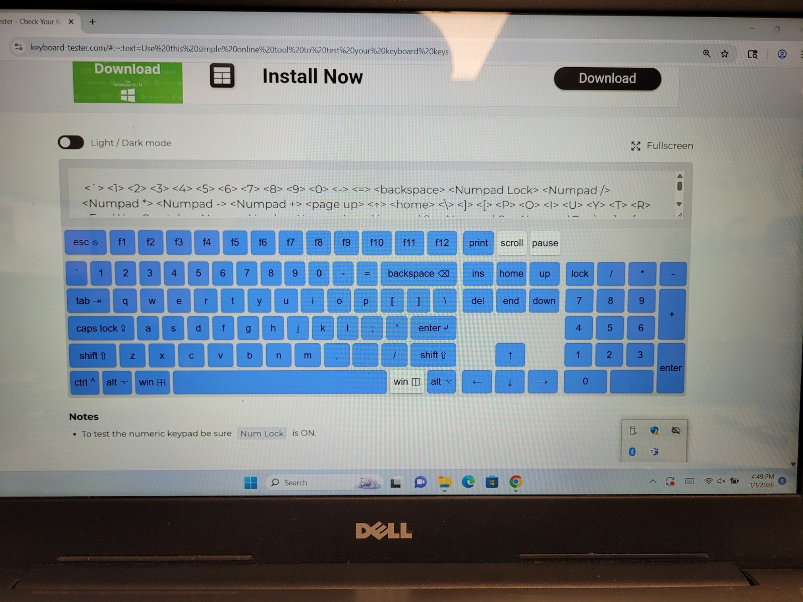 Dell inspiron 5567 15.6″touch i5-7200u 2.5ghz 8gb ram no ssd Parts READ FVKCRC2