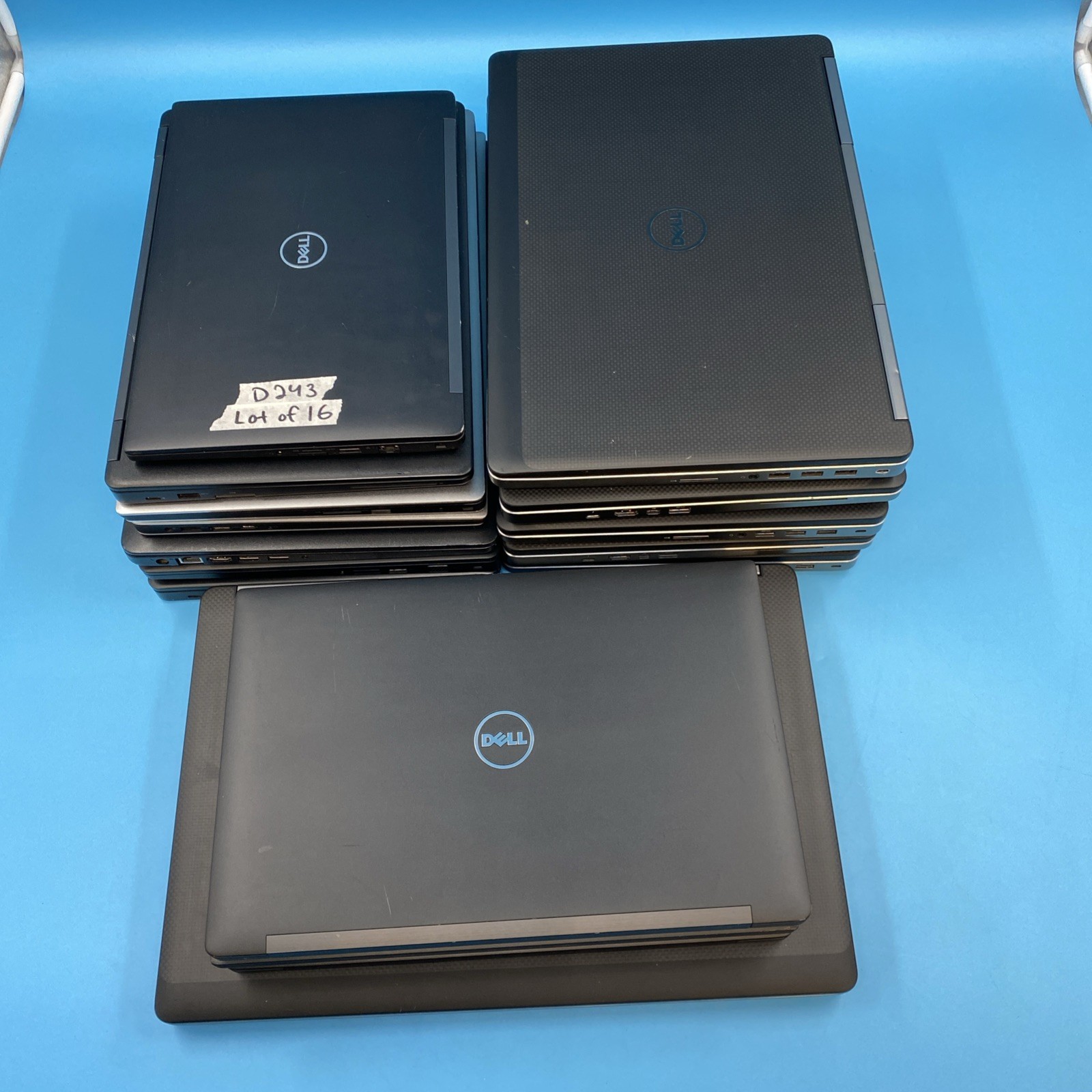 (LOT OF 16) Dell Laptops | i7 7th Gen | 8/16/32GB RAM | **READ BELOW** | NO OS