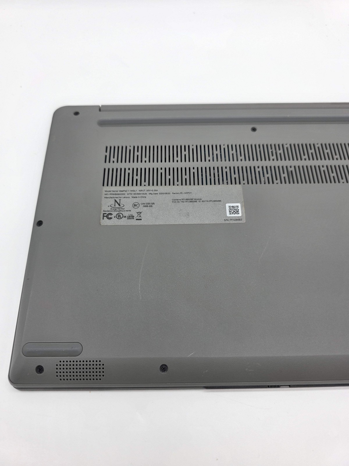 Lenovo IdeaPad 1 14IGL7 14″ Pentium Silver N5030 4GB 128GB Silver Used