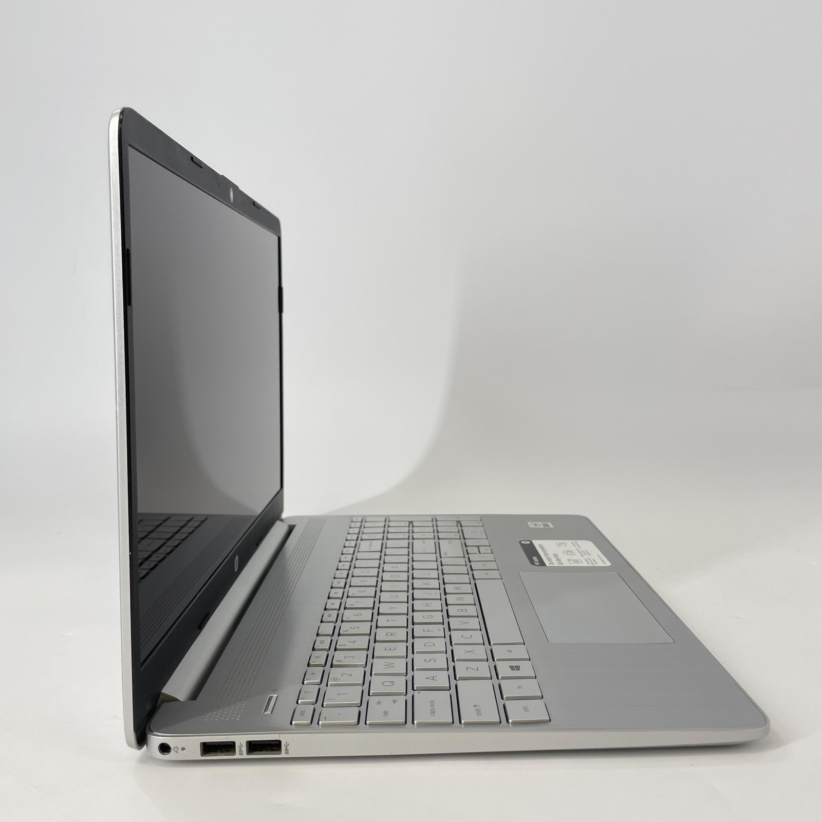 HP Notebook 15 Silver HD TOUCH i5-1035G1 1.00GHz 12GB 256GB SSD Good