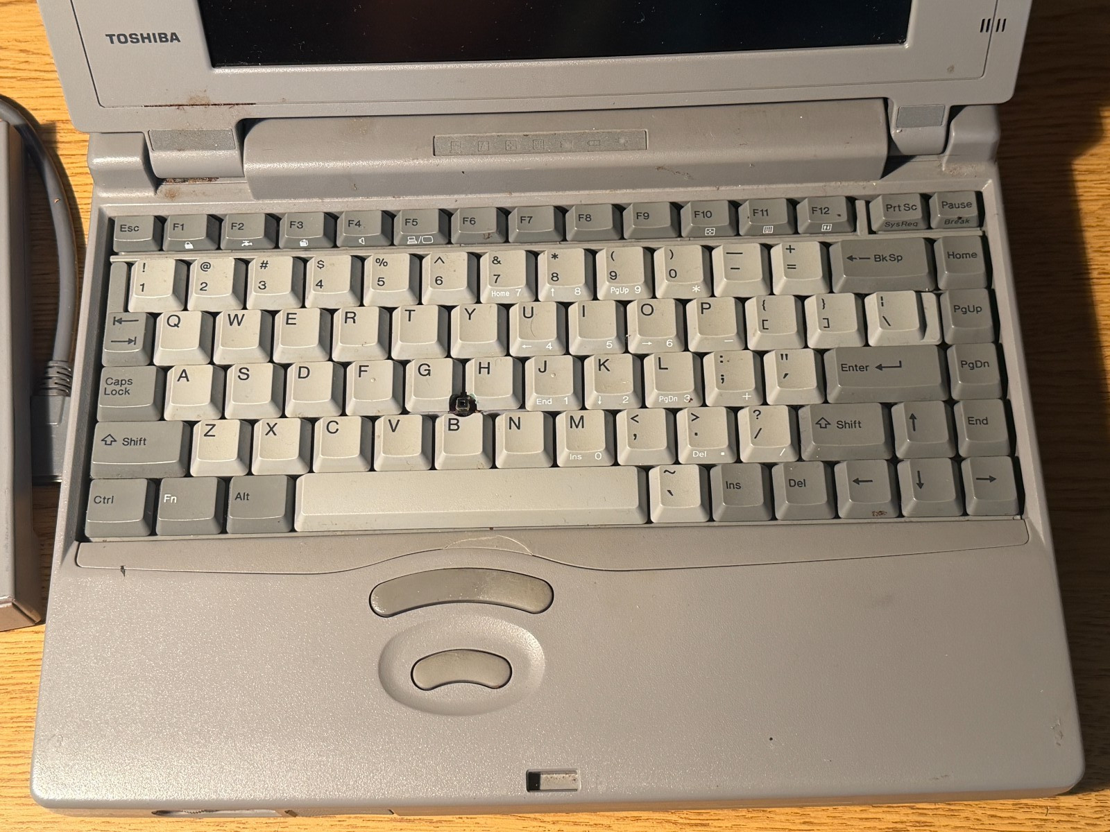 Vintage Laptop Toshiba Satellite Pro 405CS & FDD Case Floppy AS-IS For Parts