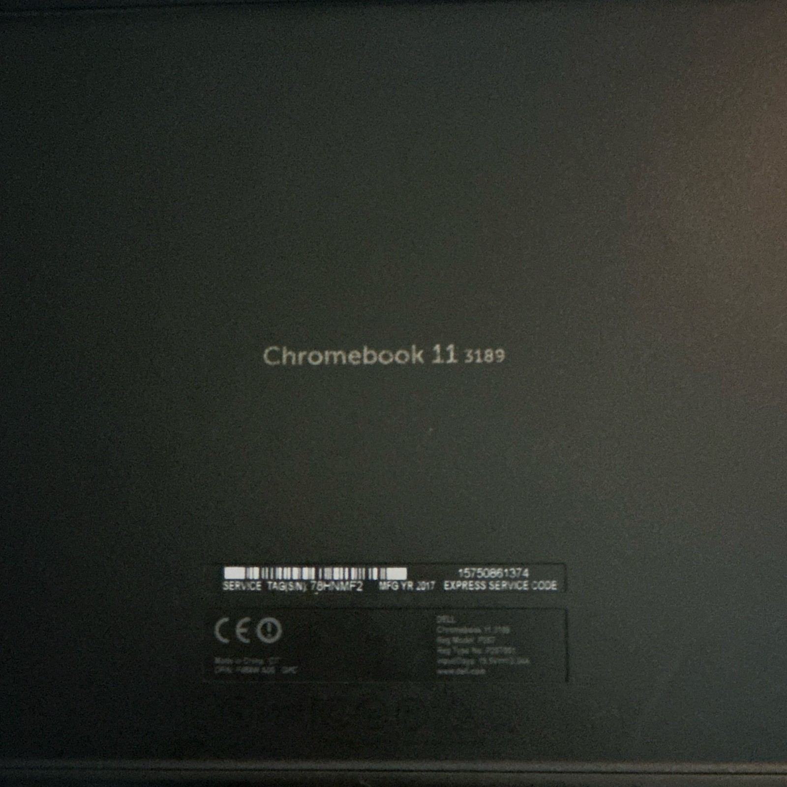 Dell Chromebook 11 3189 11″ Chrome OS Celeron 4GB 16GB eMMC Black