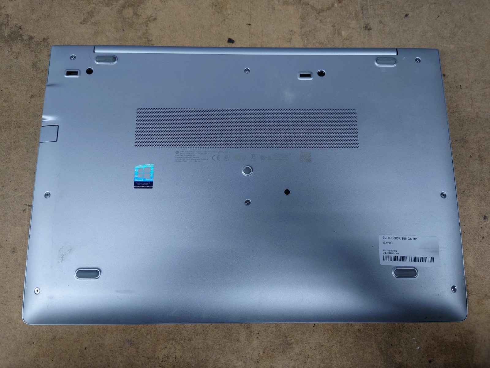 HP EliteBook 850 G6 15.6″ FHD i5-8265U 16GB RAM No OS/SSD