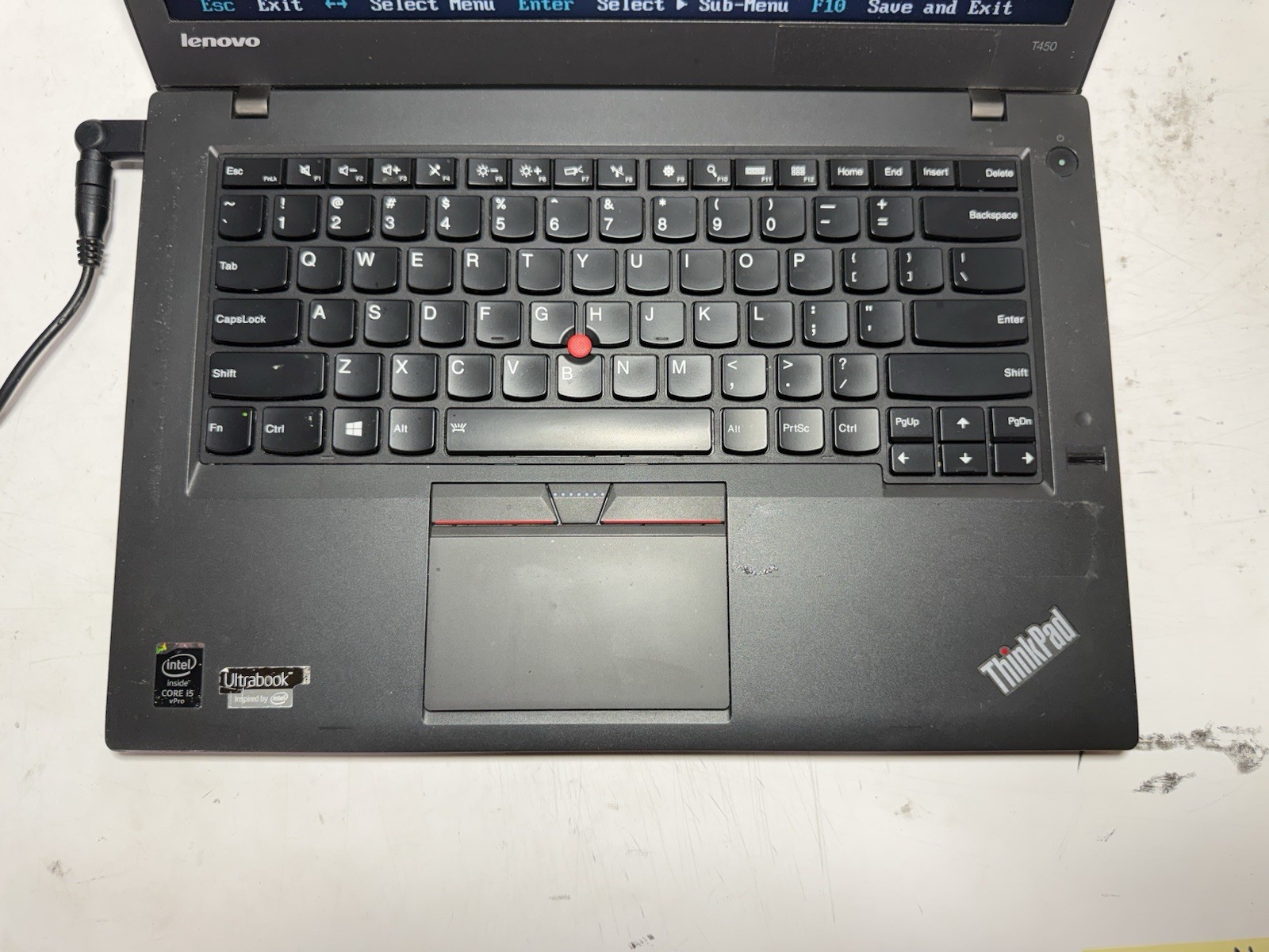 Lenovo ThinkPad T450 14″ Laptop Intel i5-5300U 8GB RAM (NO HDD)
