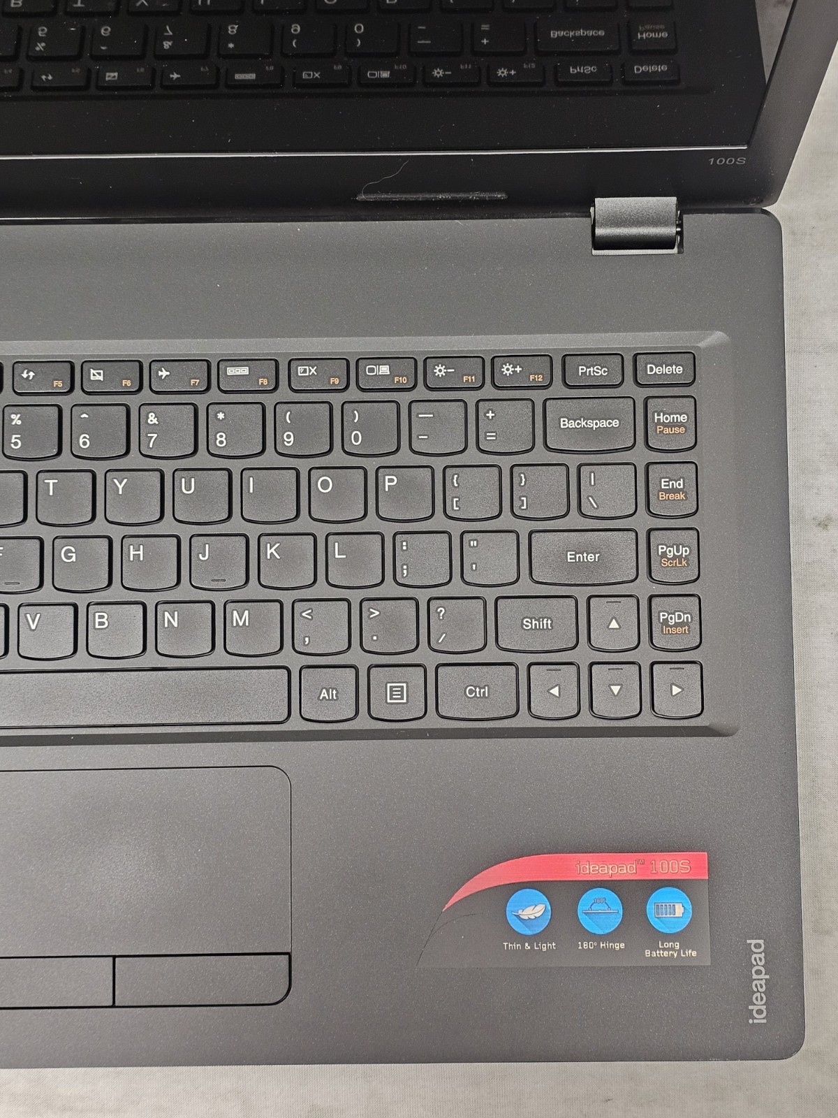 Lenovo IdeaPad 1005 Laptop – Intel – 2GB RAM – 60GB SSD – BAD BATTERY – Win 10