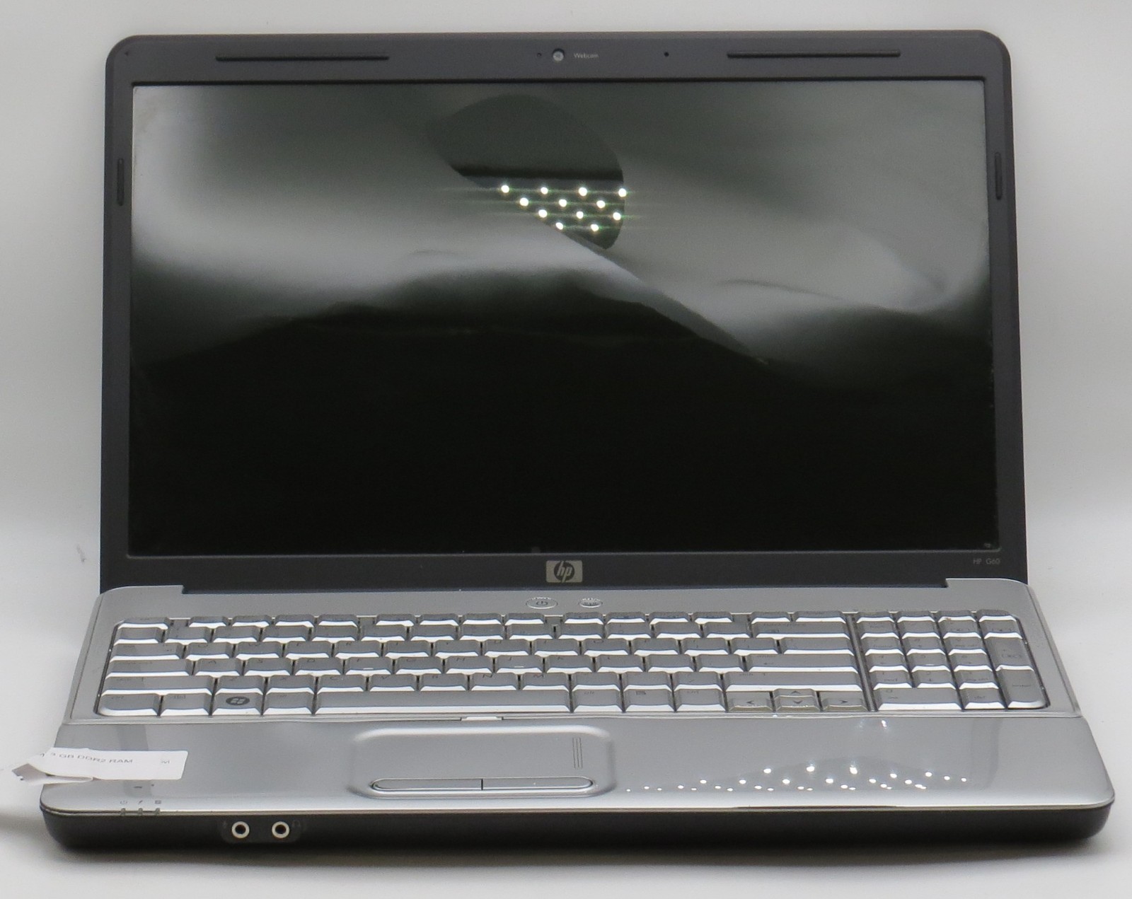 Hp G60 | Pentium T4200 @ 2GHz | 3GB DDR2 | 16″ display | No HD/OS/AC | Parts