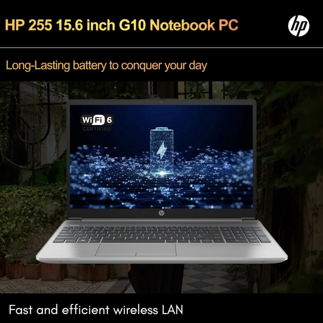 HP 255 G10 Laptop 16GB RAM 1TB SSD 15.6” Full HD Ryzen 3 7330U Windows Pro 11