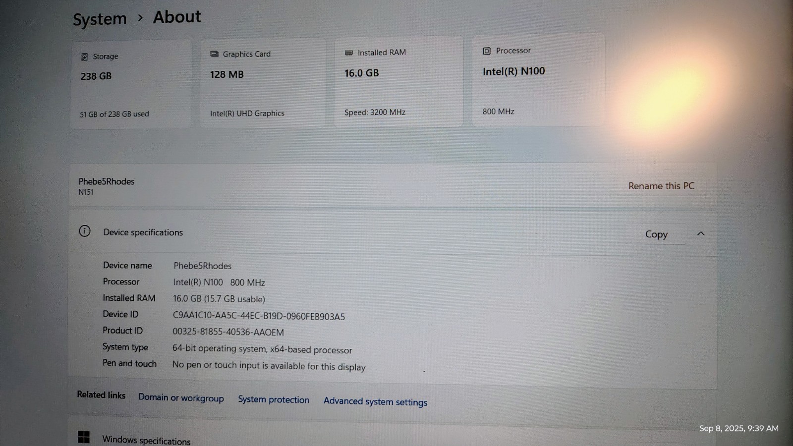 NIMO Laptop 15.6″