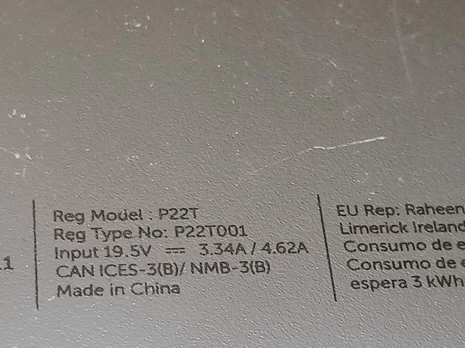 Dell Chromebook 11-P22T