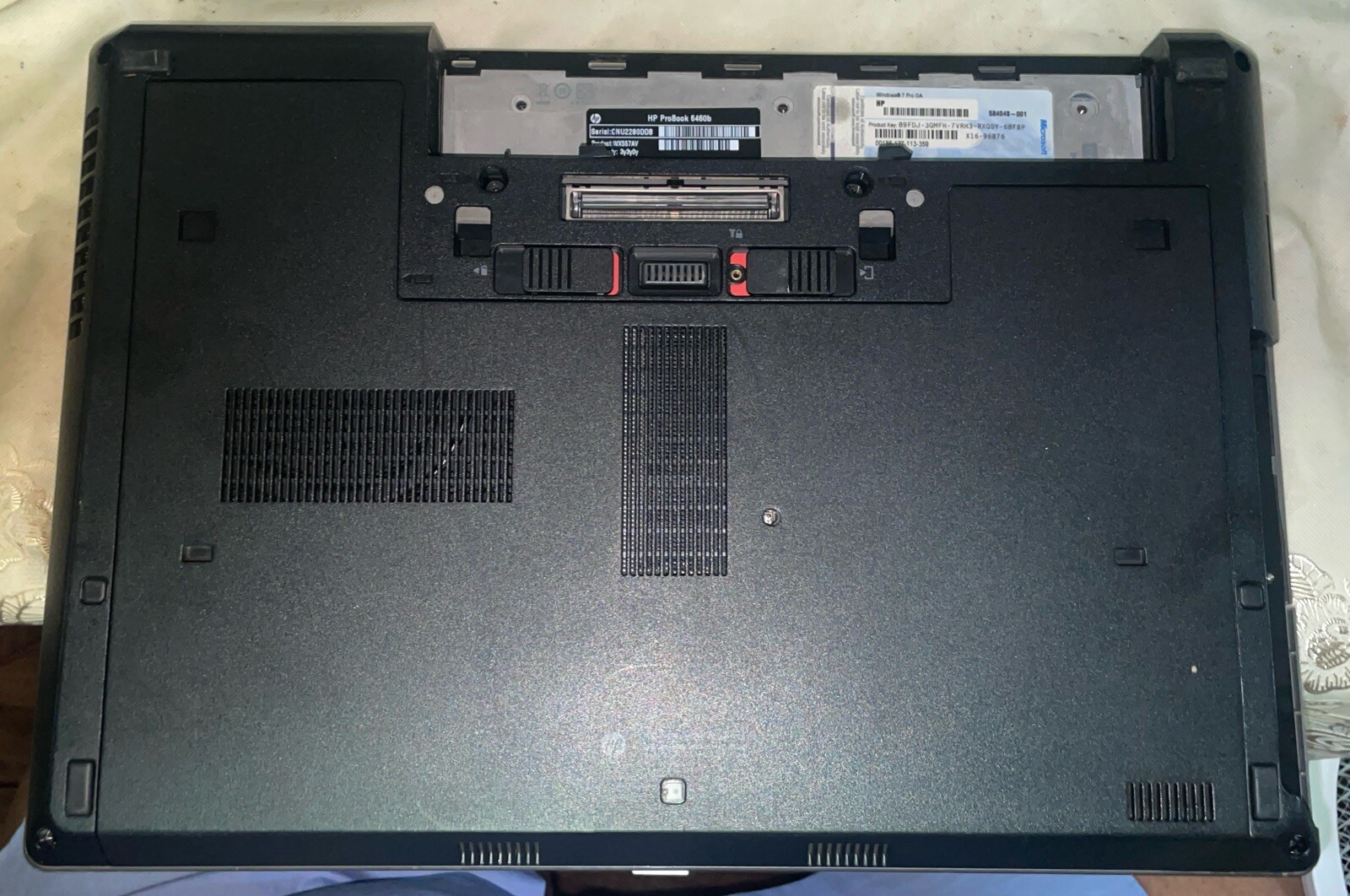 HP ProBook 6460b / Intel Core i3-2350M CPU 2.30GHz