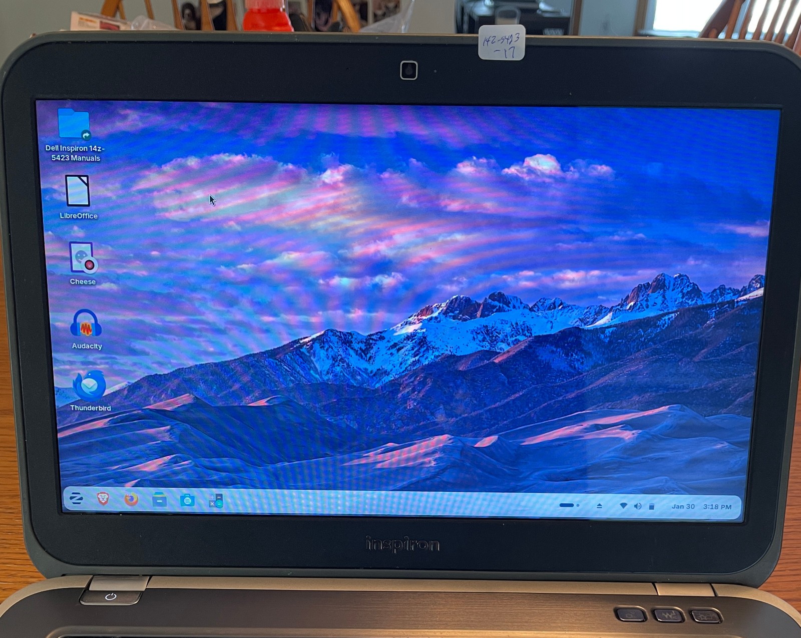 DELL INSPIRON 14Z-5423 Laptop 14z-5423 14″ i3 Linux Zorin 18 Education/extras-17