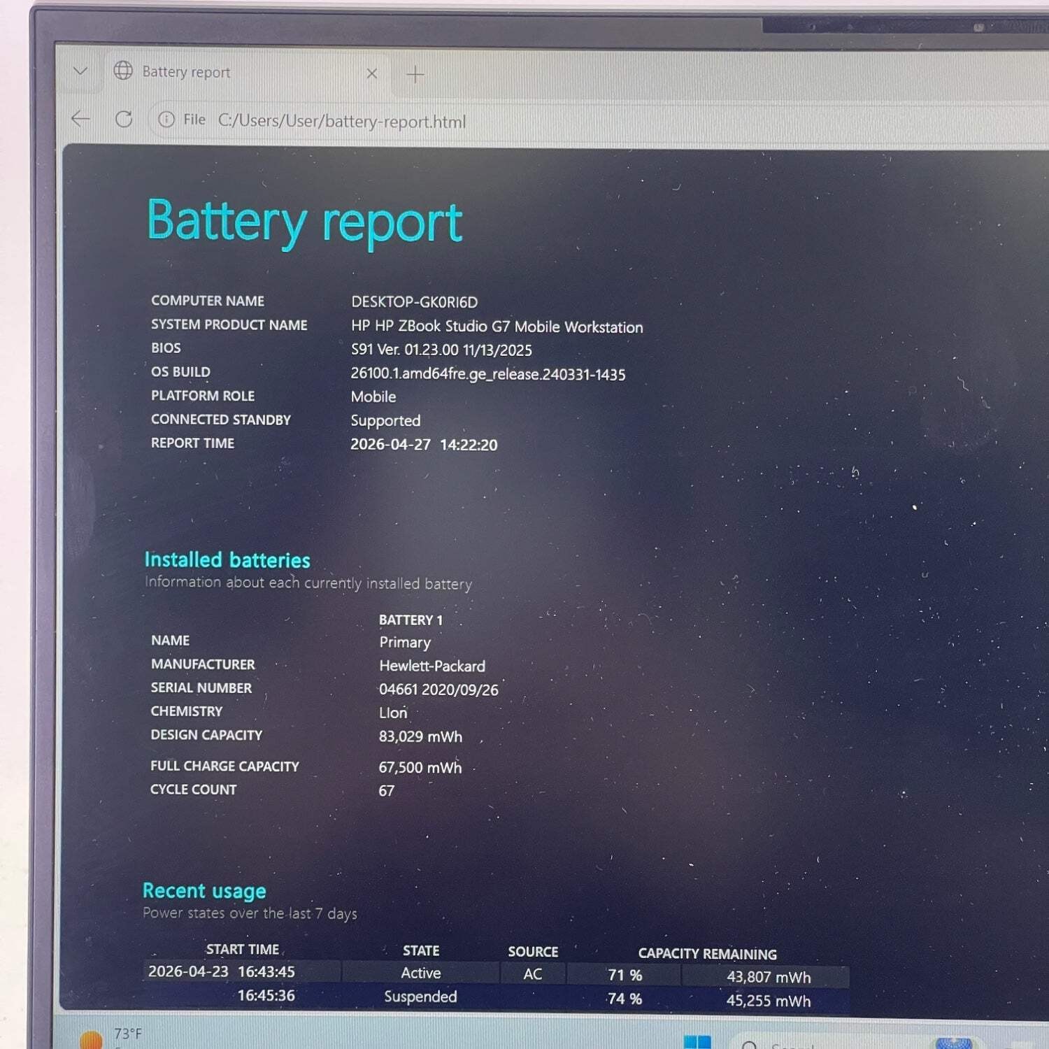 HP ZBook Studio G7 15.6″ i9-10885H 2.4GHz 16GB RAM 512GB SSD Quadro T1000