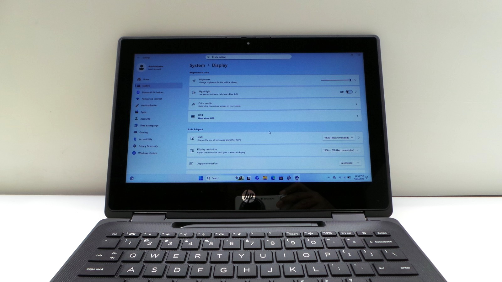 HP Pro x360 Fortis G10 | 11″ | i3-1210U | 4GB 128GB NVMe SSD | Stylus