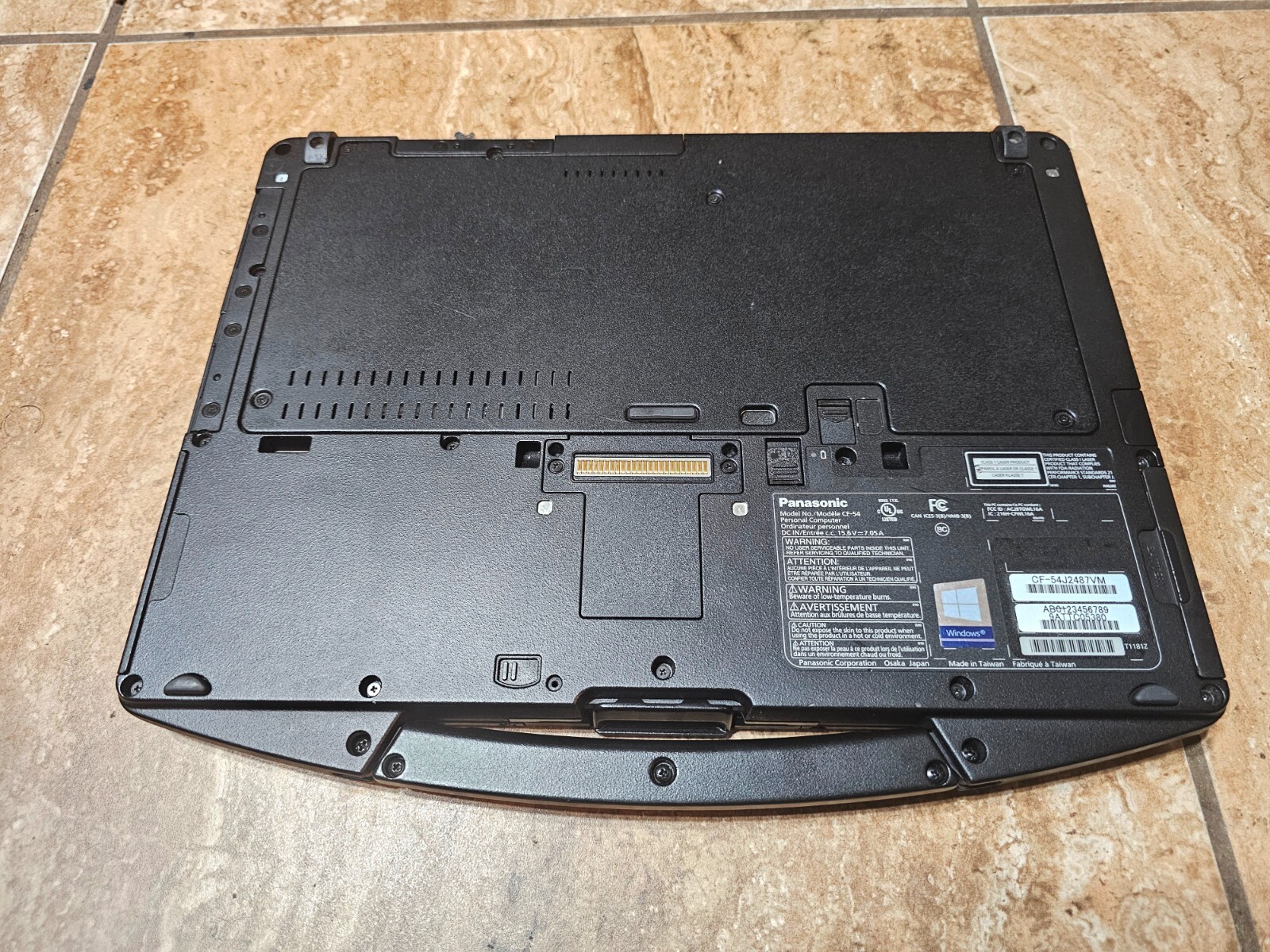 Panasonic Tough CF-54 mk3 Core i5-32GB RAM🔹Touch✔️2TB M2.SSD/WEB/WIN11P64 BIOS
