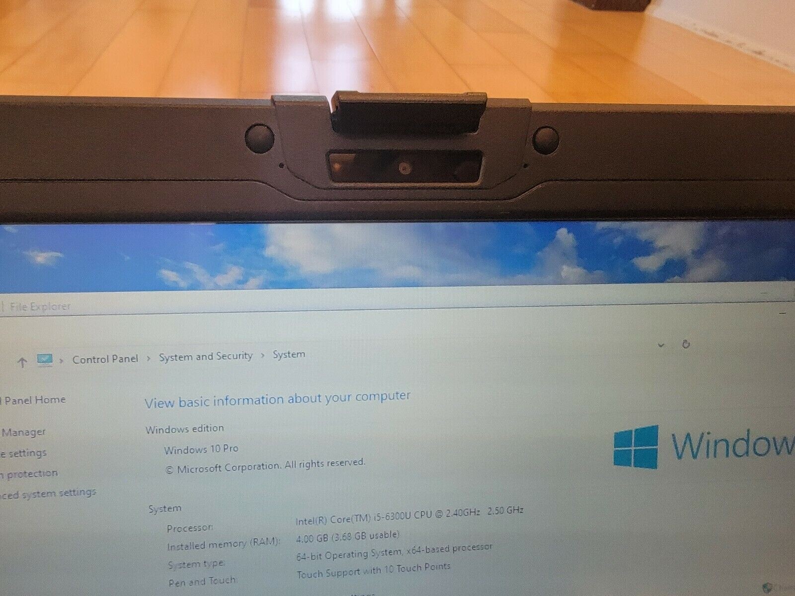 Getac S410 6th Gen Core i5 2.4Ghz 8GB 1TB SSD Rugged Laptop Win10 Touch 4G LTE