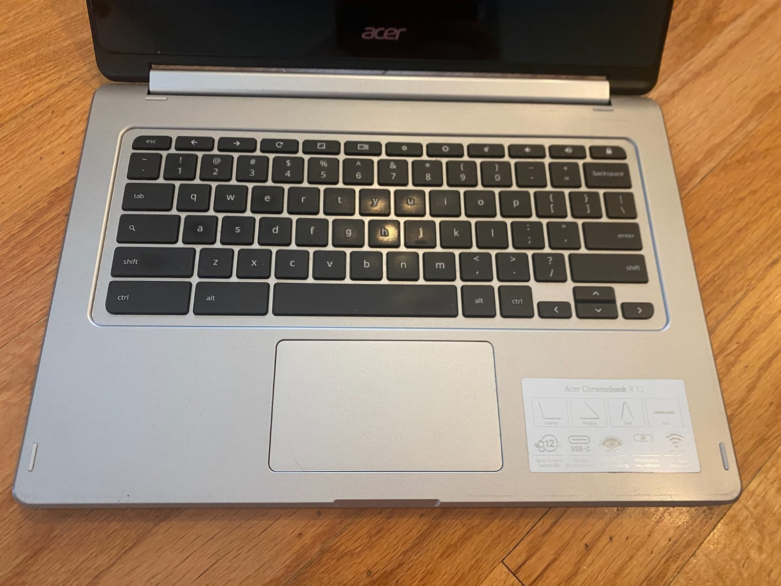 acer laptop chromebook N16Q10 cb5-312T 2