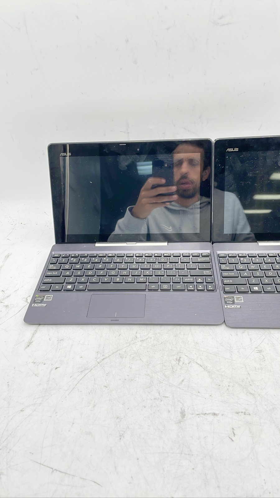 ASUS Transformer Book T100TA 10.1″ 2-in-1 Laptop Tablet PCs Lot Of 2