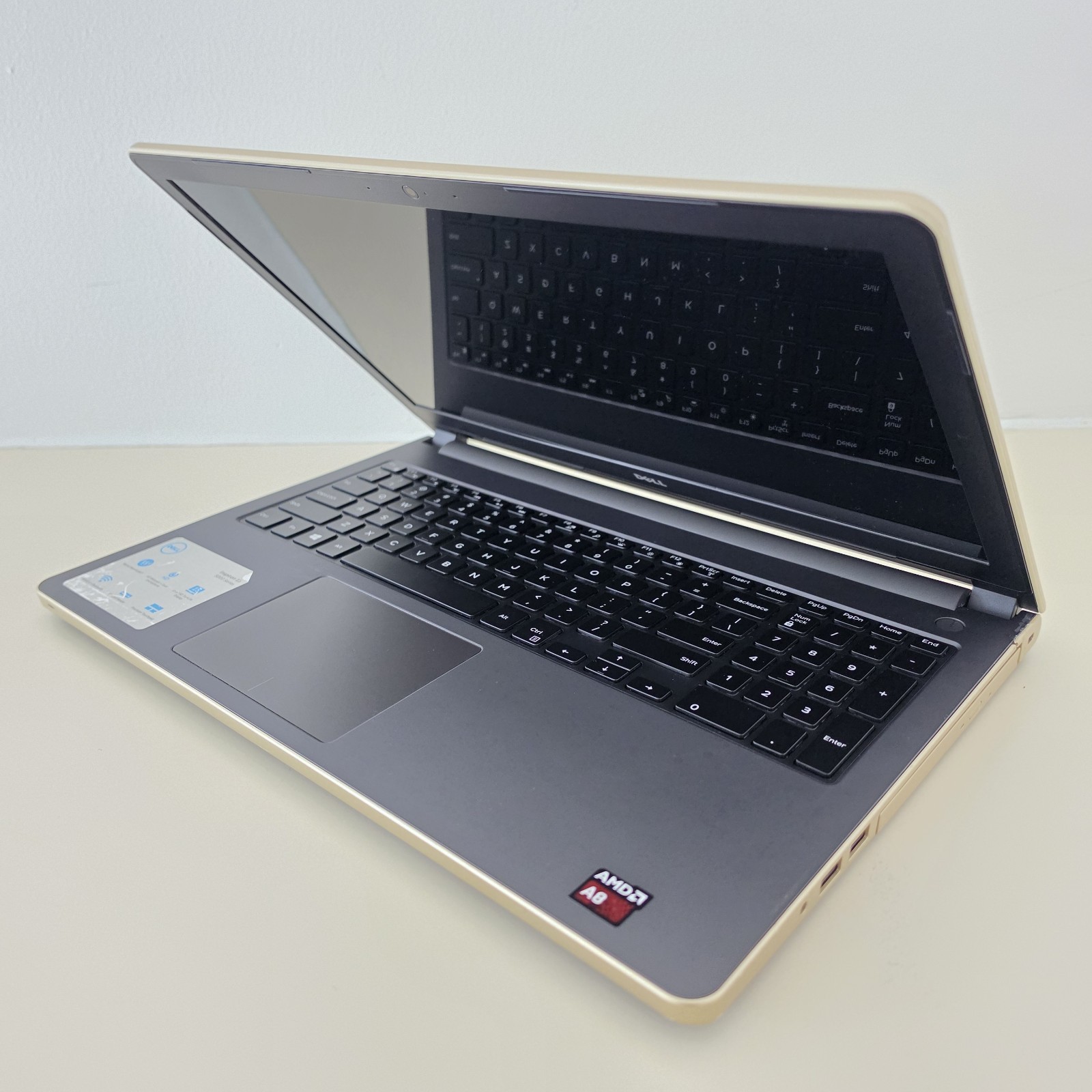 15.6″ DELL Inspiron 5555 Laptop – A8-7410 – 12GB RAM – 500GB HDD – Ion Gold