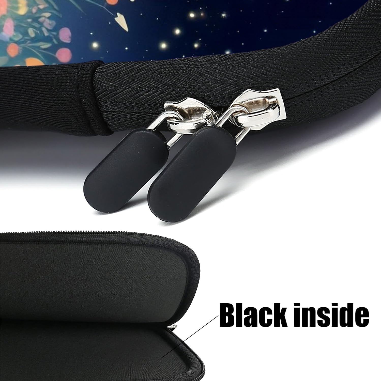 17″ Laptop Shoulder Bag Carrying Case with Adjustable Shoulder Straps and Front