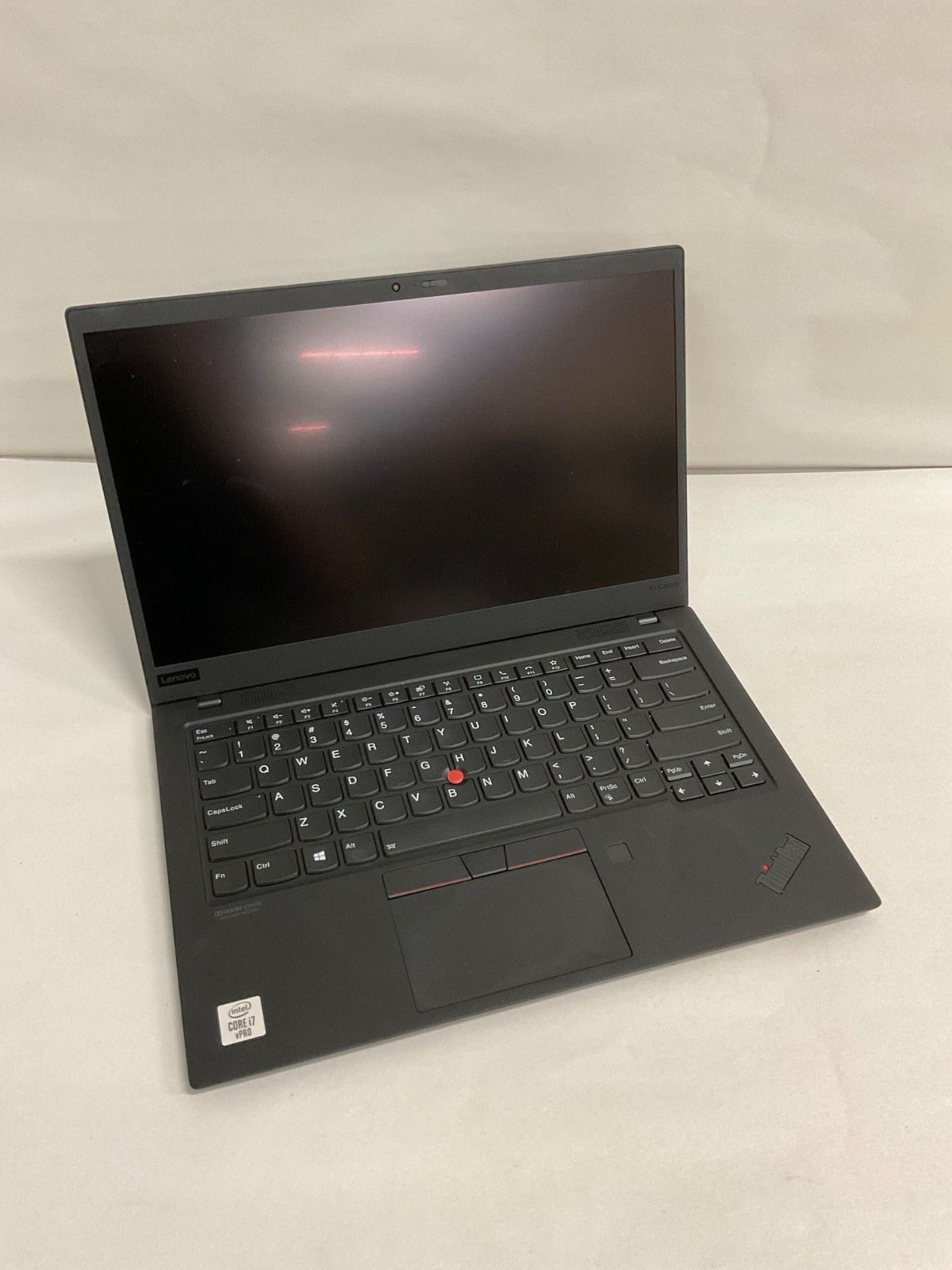 Lenovo Thinkpad X1 Carbon Gen 8 Intel i7-10610U 16GB RAM NO SSD NO OS Bad Batt