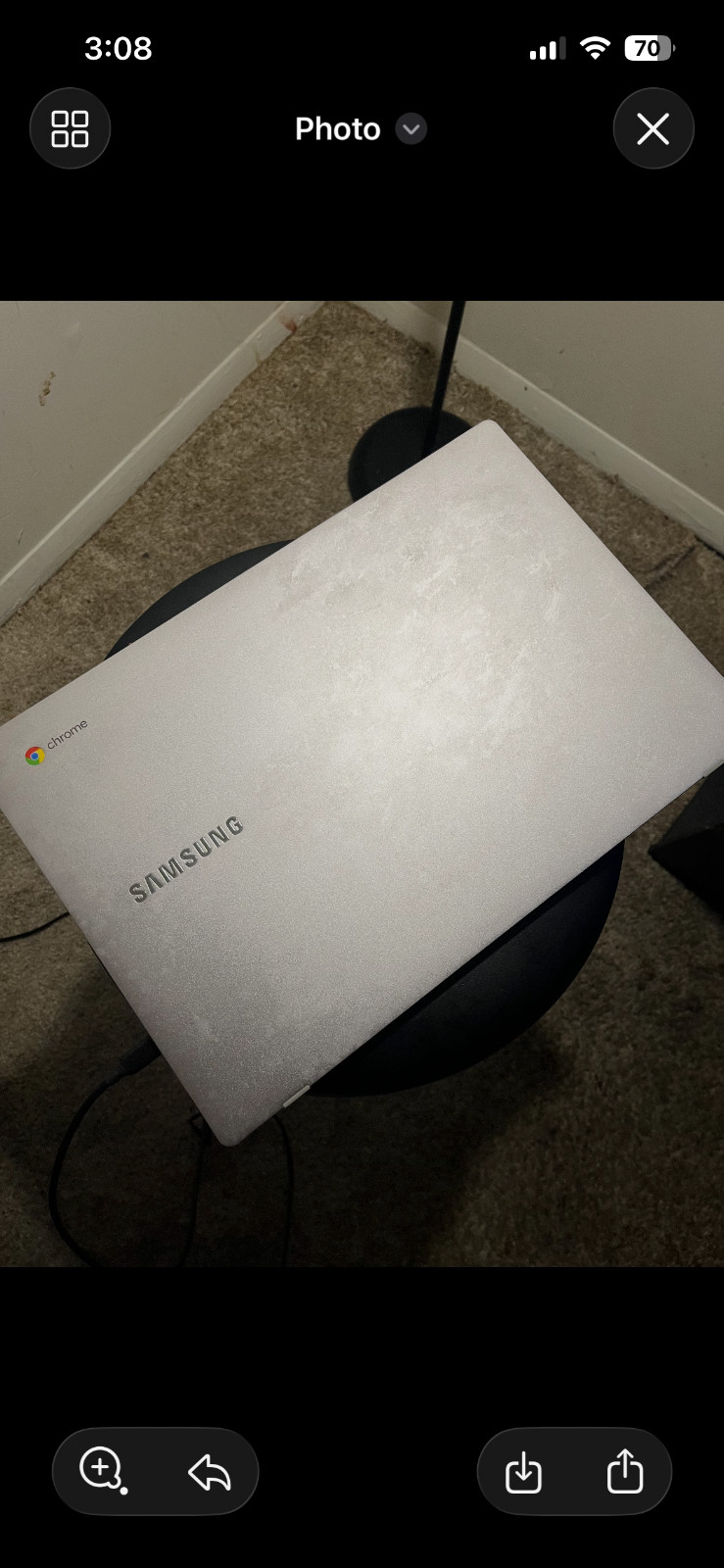 Samsung ChromeBook 15.6 inch (128GB, Intel Celeron, 1.10GHz, 4GB) Chromebook…