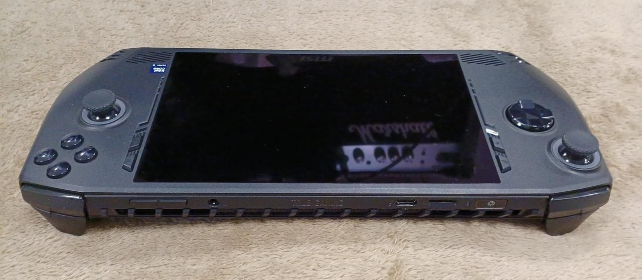 MSI Claw Ultra 5 Handheld Console System MS-1T41 Black w/Case Used from Japan