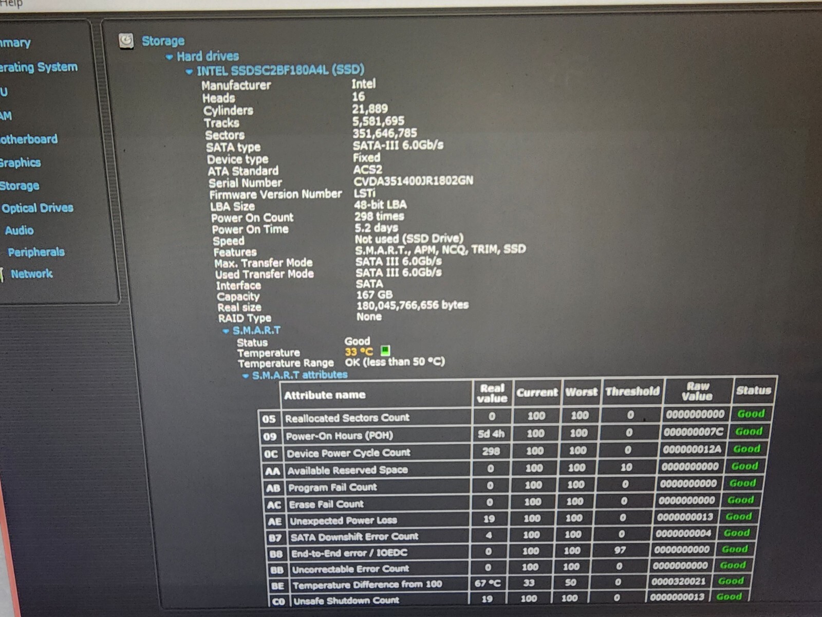 LENOVO YOGA 20CD INTEL CORE i5-4300U 1.90GHz 4GB RAM 180gb Ssd Win8.1 Pro READ