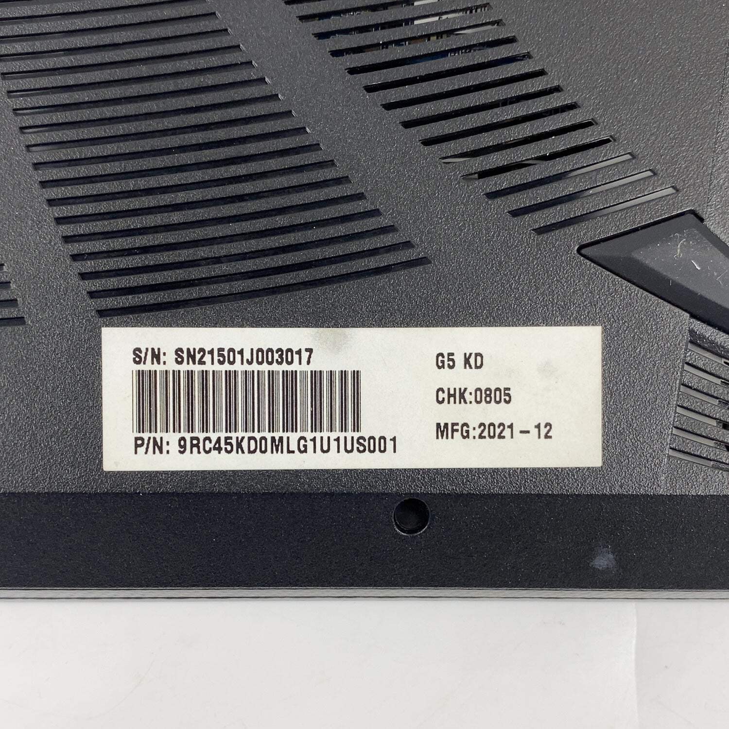 Gigabyte G5 KD 15.6″ i5-11400H 2.7GHz 16GB RAM 512GB SSD GeForce RTX 3060