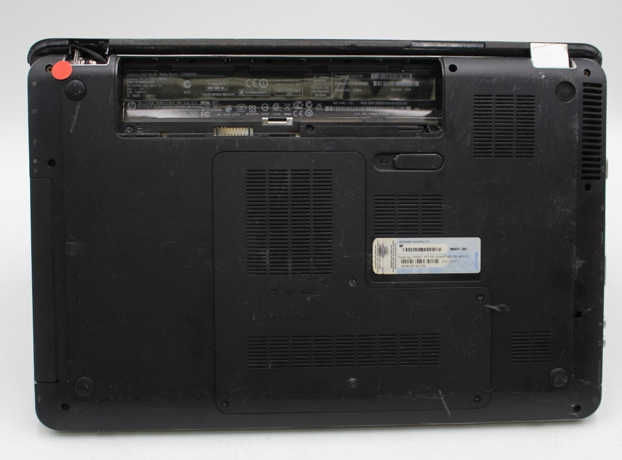 HP Pavilion dv6 15.6in No HD No Caddy 4 GB RAM i5 M 480 30 day warranty
