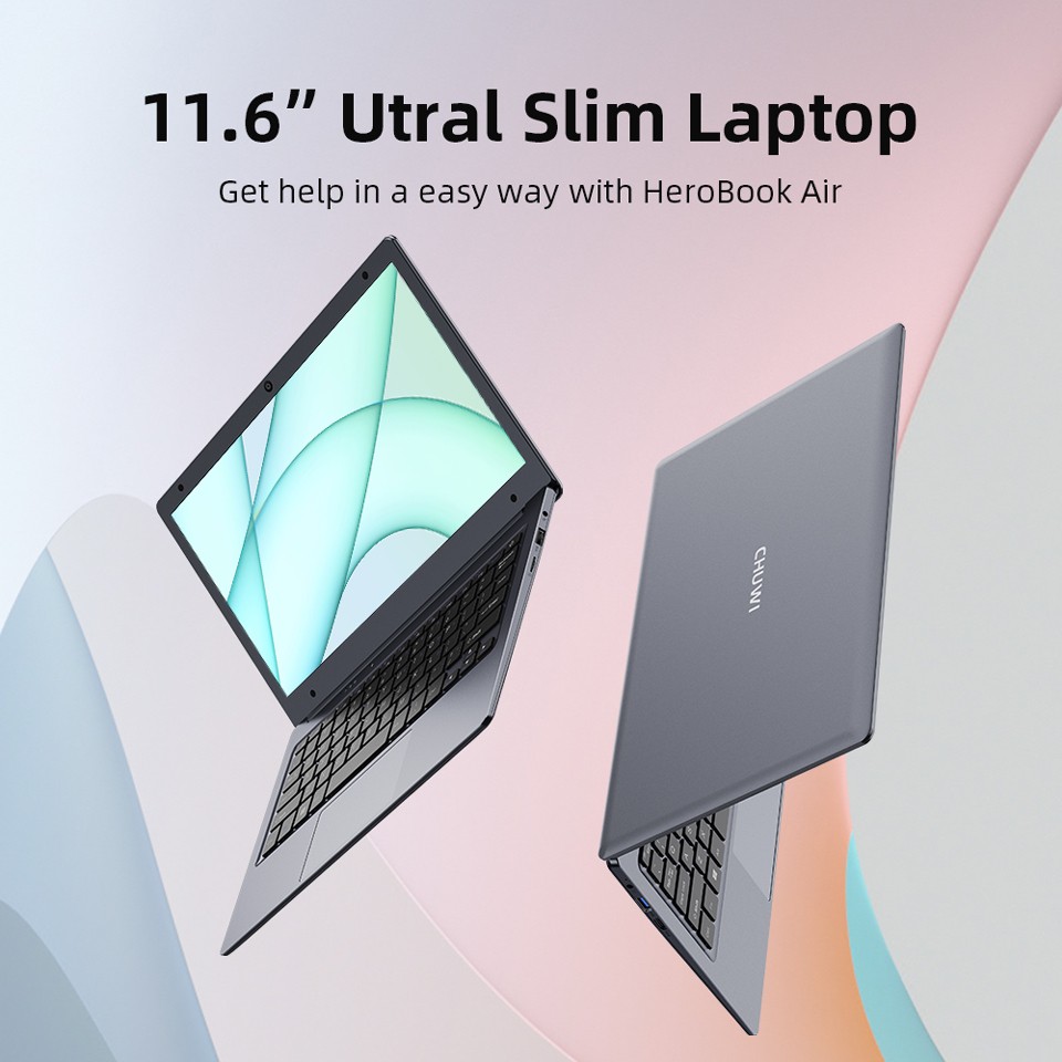CHUWI HeroBook Air 11.6” Intel N4020 Laptop Computer Windows 11 4GB 128GB SSD