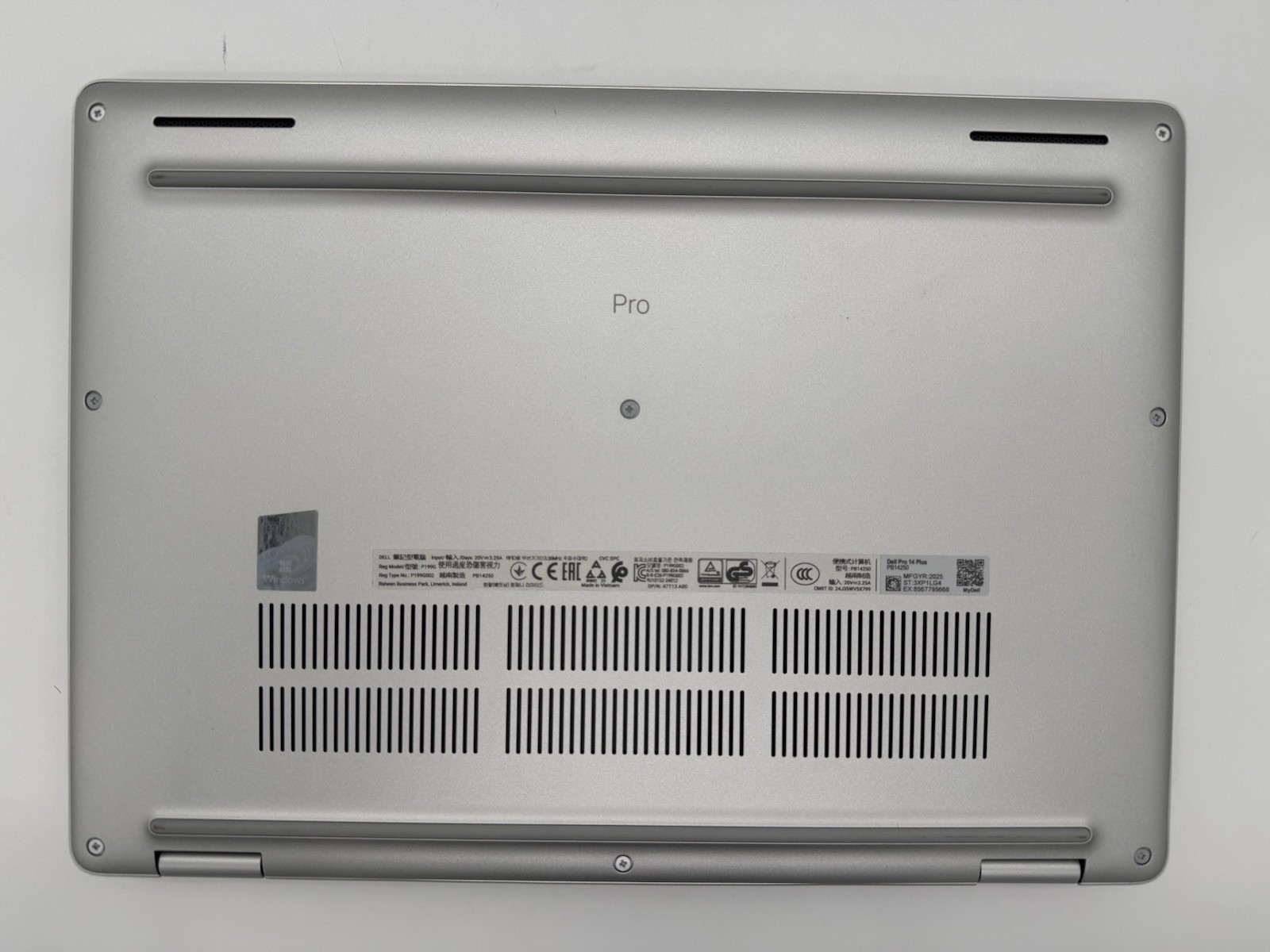 Dell Pro 14 Plus PB14250 14″ Core Ultra 5 235U 16GB RAM 256GB SSD