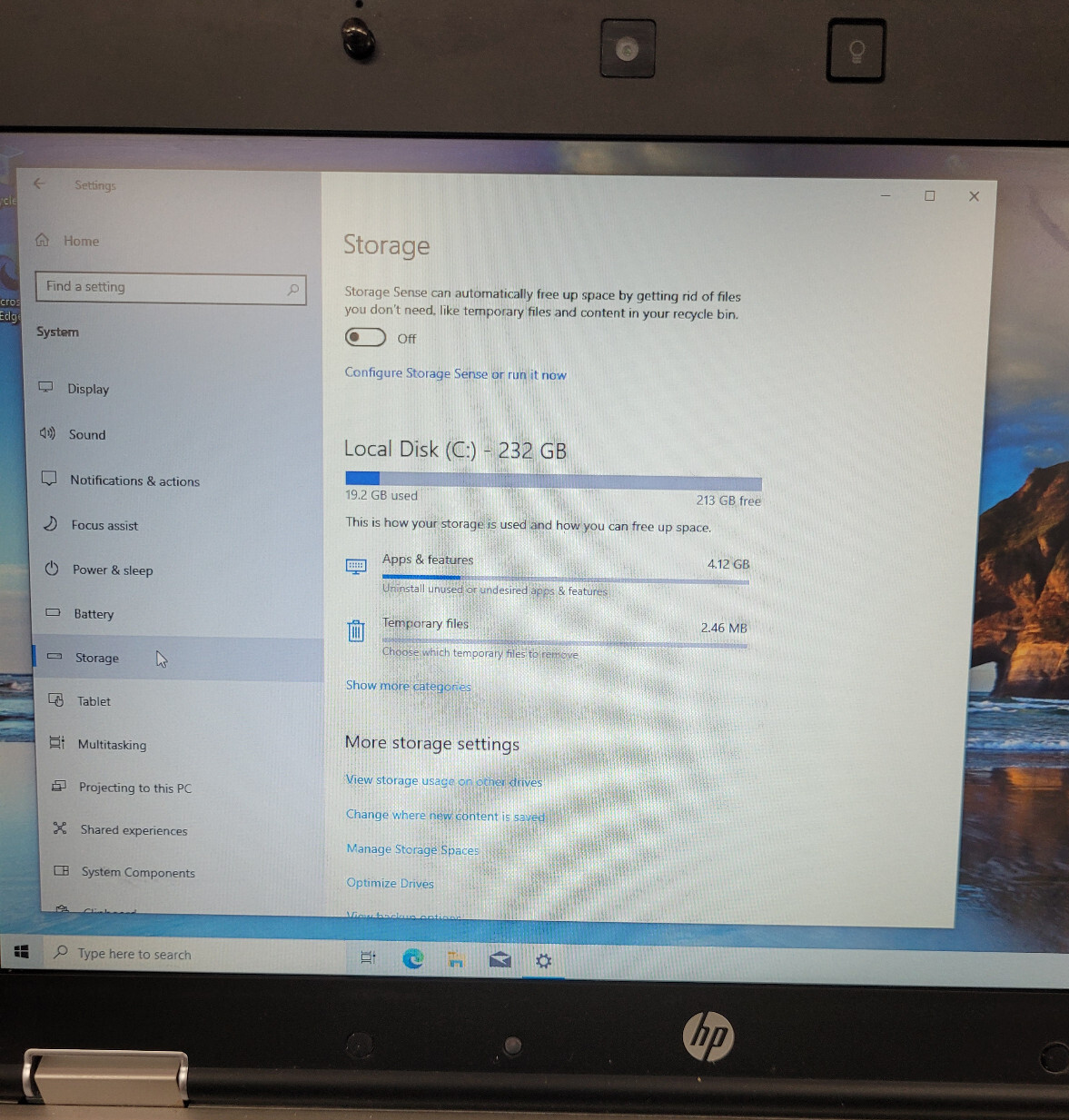 HP Elitebook 8440p Intel i5-M520 4 GB RAM – 250 HHD – WINDOW 10 + CHARGER