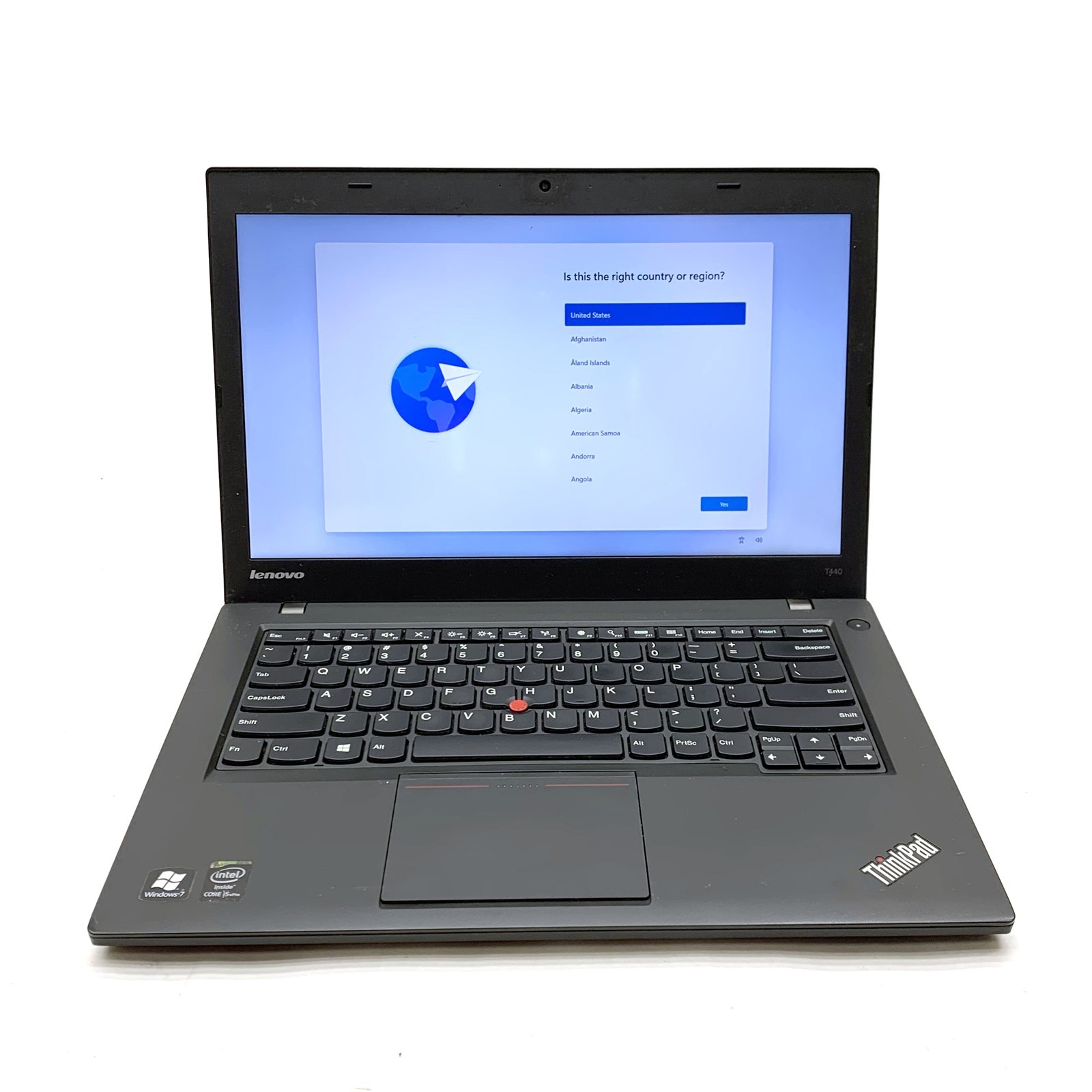 Lenovo Thinkpad T440 14″ HD Intel Core i5-4300U 1.90GHz 8GB 240GB SSD Windows 11