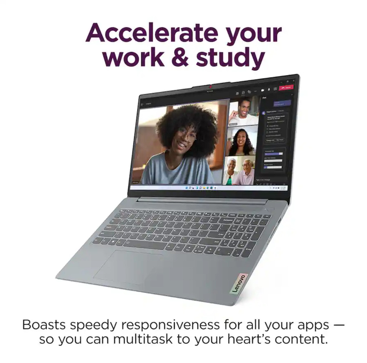 Lenovo IdeaPad Slim 3i 15.6 Full HD Laptop Intel i3-N305 8GB RAM 128GB UFS Win11