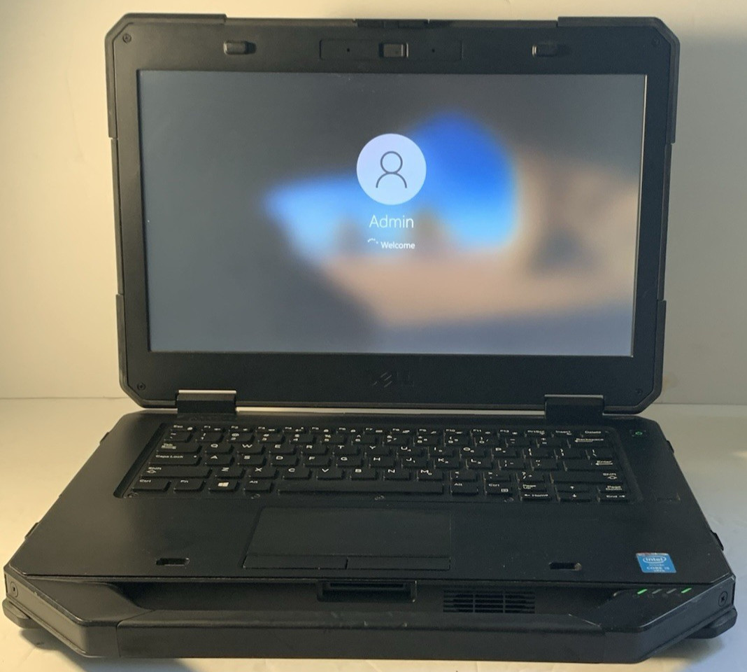 DELL LATITUDE 5404 RUGGED TOUCH i5-4310U 2.0GHZ 8GB RAM 256 SSD Win 10 Touch