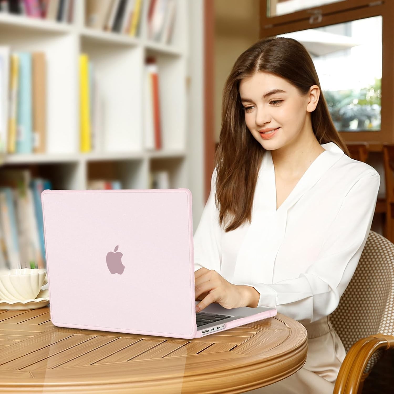 14″ MacBook Pro Case for M5 M4 M3 M2 M1 (2021-2026), Pink, Anti-Scratch & Finger