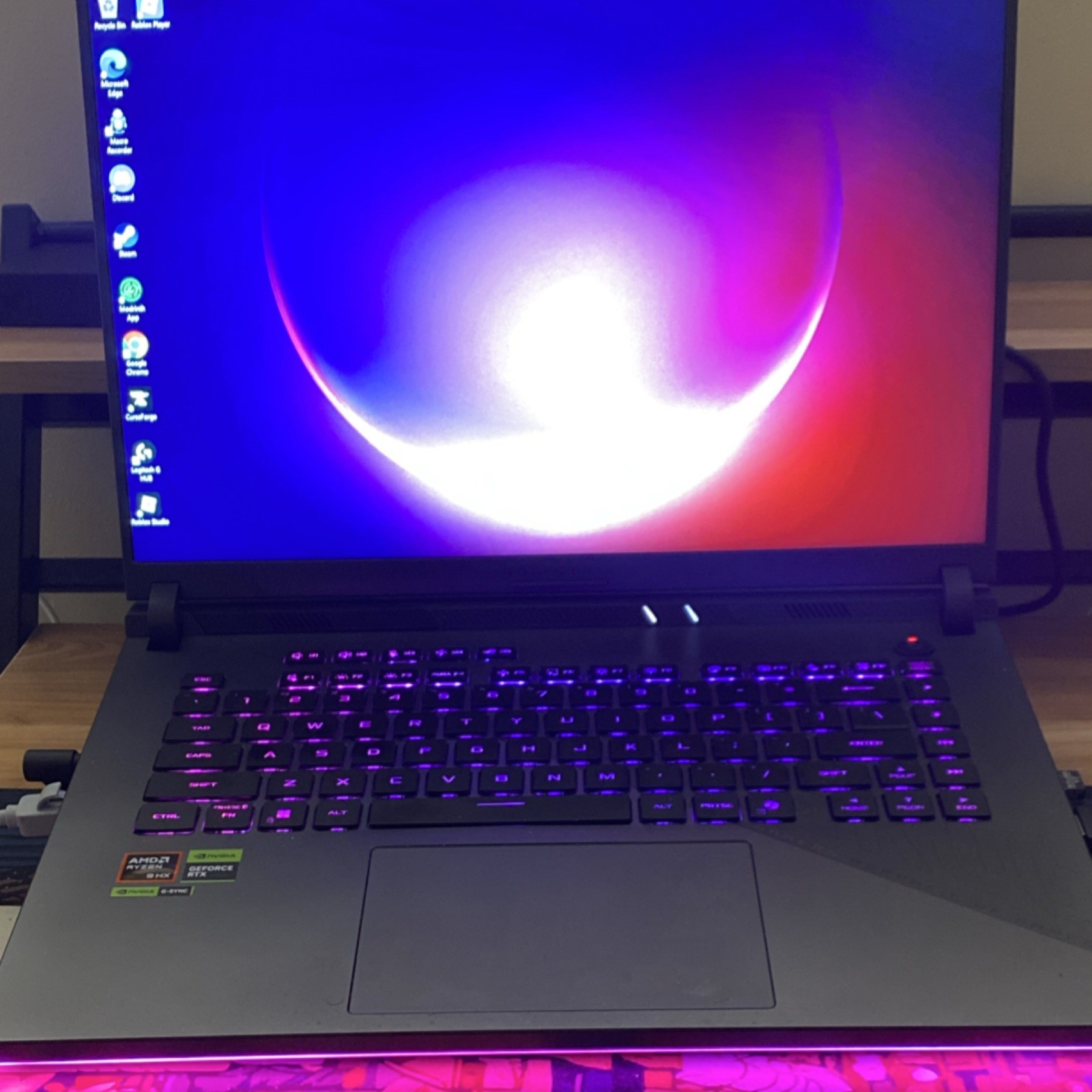 Asus RogStrix Gaming Laptop AMD Ryzen 9 9955HX3D NVIDIA GeForce RTX 5070Ti