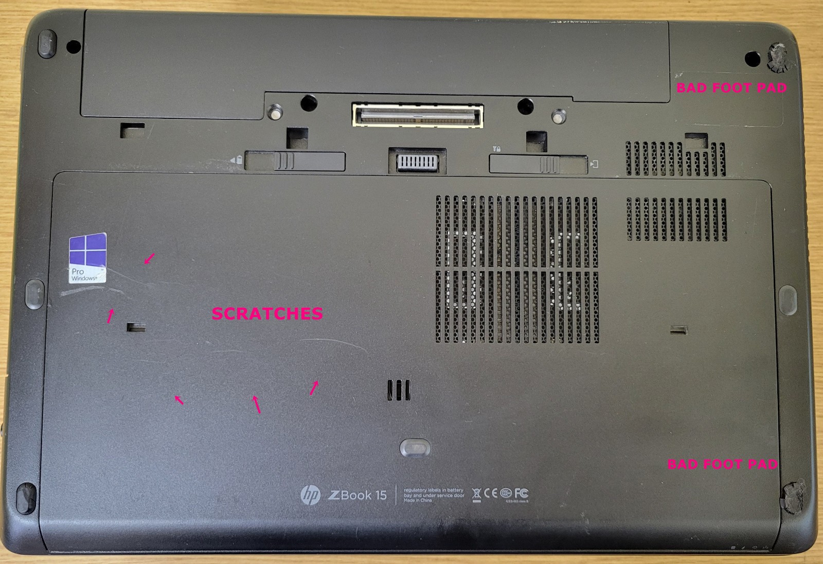 (Lot of 3)HP ZBook 15/15 G2 i5/i7-4th Gen 2.5/2.6/3.0GHz 8/16GB No OS/SSD/HDD